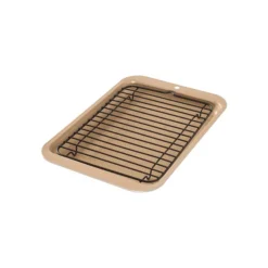 Compact Ovenware 2-Piece Non-Stick Broiler Set