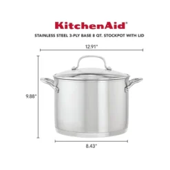 KitchenAid 3 Ply Stainless Steel 7.6L Covered Stockpot -Meye Kitchen Shop https3A2F2Fimage.s5a.com2Fis2Fimage2FTheBay2F051153710032 alt33Fwid3D120026hei3D120026qlt3D9026resMode3Dsharp226op usm3D0.92C1.02C82C0 640x