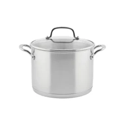 KitchenAid 3 Ply Stainless Steel 7.6L Covered Stockpot