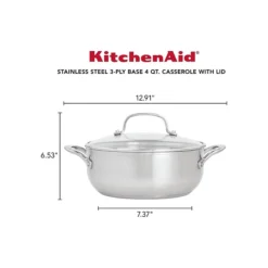 KitchenAid 3 Ply Stainless Steel 3.8L Covered Casserole -Meye Kitchen Shop https3A2F2Fimage.s5a.com2Fis2Fimage2FTheBay2F051153710117 alt33Fwid3D120026hei3D120026qlt3D9026resMode3Dsharp226op usm3D0.92C1.02C82C0 640x