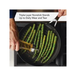 KitchenAid 3 Ply Stainless Steel 10.25” Round Nonstick Grill Pan -Meye Kitchen Shop https3A2F2Fimage.s5a.com2Fis2Fimage2FTheBay2F051153710124 alt33Fwid3D120026hei3D120026qlt3D9026resMode3Dsharp226op usm3D0.92C1.02C82C0 640x