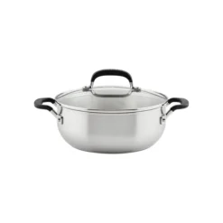 KitchenAid Stainless Steel Covered Casserole