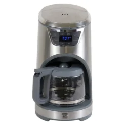 Elite Programmable 12-Cup Stainless Steel Coffee Maker With Digital Display