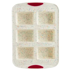 6-Count Mini Silicone Loaf Pan