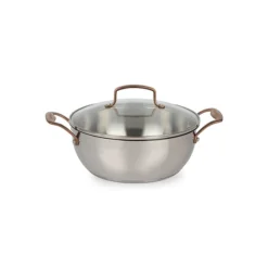 Cuisinart Metal Expressions 5-Quart Stainless Steel Casserole With Lid