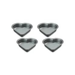 Cuisinart 4-Piece Mini Heart Pan Set