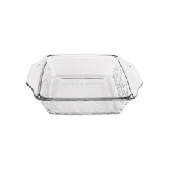 Laurel Embossed Cake Dish