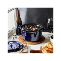 Staub 4.8L Majolique Finish Cast Iron Round Cocotte -Meye Kitchen Shop https3A2F2Fimage.s5a.com2Fis2Fimage2FTheBay2F3272340049071 alt53Fwid3D120026hei3D120026qlt3D9026resMode3Dsharp226op usm3D0.92C1.02C82C0 640x