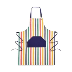 Multistripe Apron