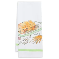 Autumn Roast Cotton Tea Towel