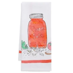 Tomato Preserves Cotton Tea Towel