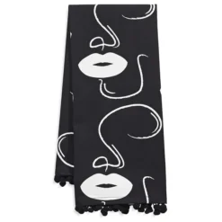 The Maison Jiji + Hudson’s Bay Lips Printed Single Tea Towel