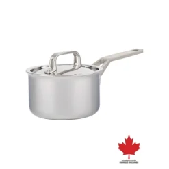 Meyer ProClad 5-Ply 2-Piece Stainless Steel Saucepan & Lid Set