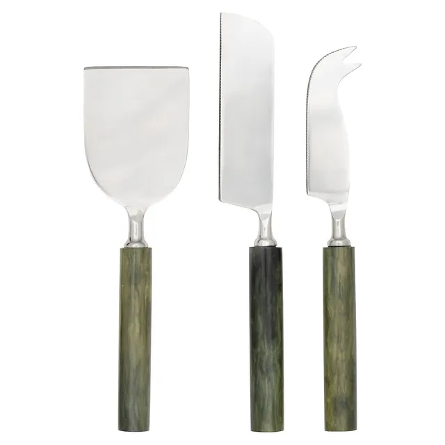 Cartagena 3-Piece Cheese Knife Set 3 Cartagena 3-Piece Cheese Knife Set