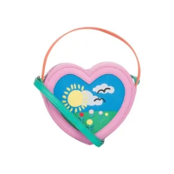 STELLA MCCARTNEY Kid's Heart Shoulder Bag