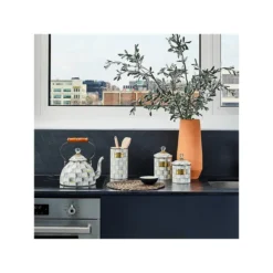 Sterling Check Enamel Canister -Meye Kitchen Shop https3A2F2Fimage.s5a.com2Fis2Fimage2FTheBay2F840115619359 alt23Fwid3D120026hei3D120026qlt3D9026resMode3Dsharp226op usm3D0.92C1.02C82C0 640x