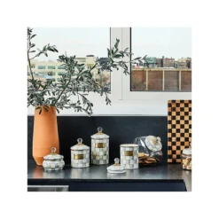 Sterling Check Enamel Canister -Meye Kitchen Shop https3A2F2Fimage.s5a.com2Fis2Fimage2FTheBay2F840115619366 alt23Fwid3D120026hei3D120026qlt3D9026resMode3Dsharp226op usm3D0.92C1.02C82C0 640x