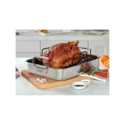 Viking 3-Ply Stainless Steel Roasting Pan With Non-Stick Rack -Meye Kitchen Shop https3A2F2Fimage.s5a.com2Fis2Fimage2FTheBay2F840595101658 alt73Fwid3D120026hei3D120026qlt3D9026resMode3Dsharp226op usm3D0.92C1.02C82C0 640x