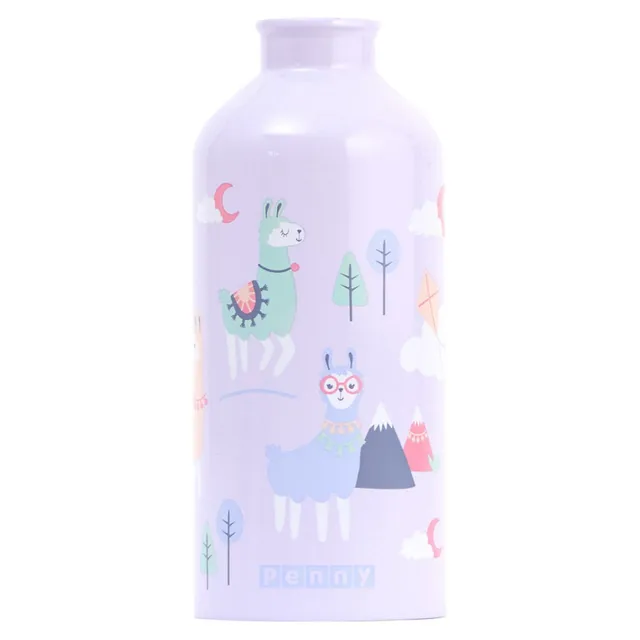 Kid's Loopy Llama Stainless Steel Drink Bottle 4 Kid's Loopy Llama Stainless Steel Drink Bottle - Image 2